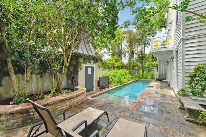 Serene Cottage With Beautiful Garden And Heated Pool Charleston Exterior foto